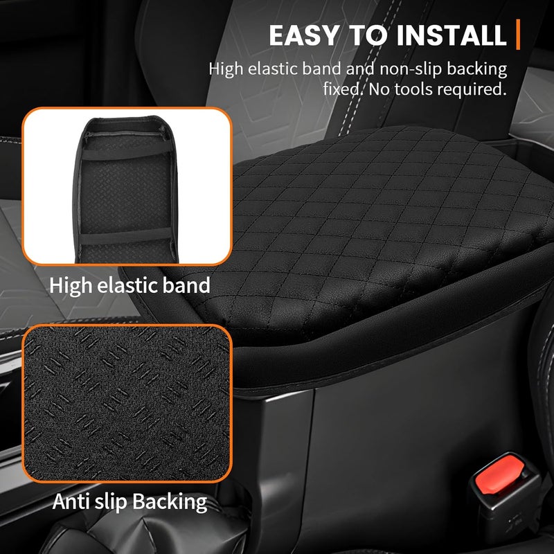 Rilsen Custom Fit for Center Console Cover Toyota Tacoma 2016-2023 Armrest Cover Center Console Pad Interior Accessories Car Armrest Seat Box Cover Protector - Image 5